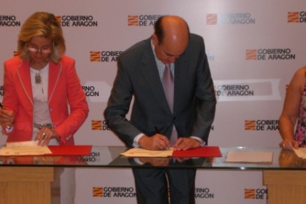 El Gobierno de Aragón y los Registradores de la Propiedad se conectan telemáticamente